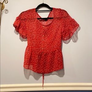 Forever 21 floral top